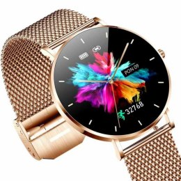 MANTA Smartwatch damski Alexa złoty