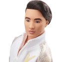 Lalka filmowa Barbie The Movie Ken w biało-złotym dresie