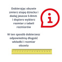 Sandałki Dziewczęce Befado wkładka skóra rzepa białe perłowe