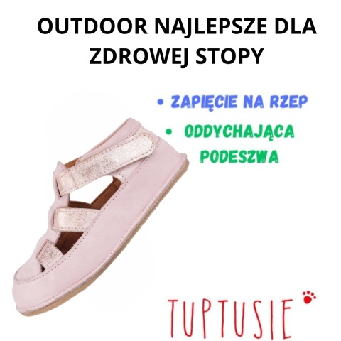 Kapcie sandałki OBEX LASTI jasno różowe - OUTDOOR skóra antypoślizgowe R. Kapcie sandałki OBEX LASTI jasno różowe - OUTDOOR skóra antypoślizgowe R.