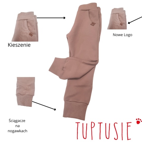 Spodnie dresowe chłopięce Mrofi sport taupe (jasny brąz) r. Spodnie dresowe chłopięce Mrofi sport taupe (jasny brąz) r.