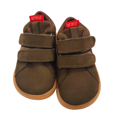 Mazurek trzewiki barefoot khaki szerokie skóra Mazurek trzewiki barefoot khaki szerokie skóra