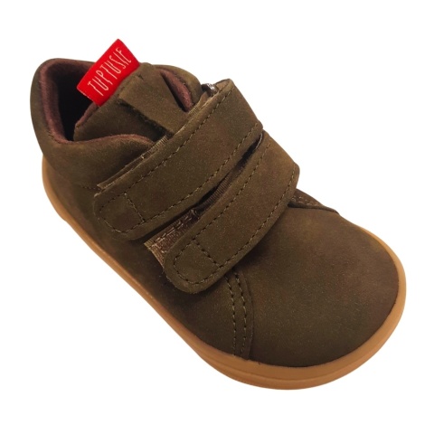 Mazurek trzewiki barefoot khaki szerokie skóra Mazurek trzewiki barefoot khaki szerokie skóra