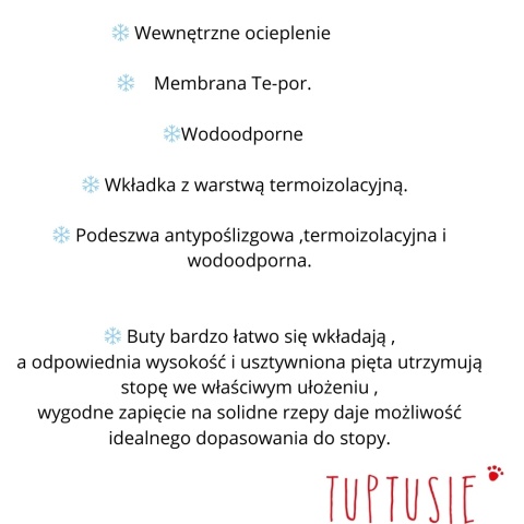 Mido ocieplane trzewiki Lisek różowy wodoodporne Mido ocieplane trzewiki Lisek różowy wodoodporne