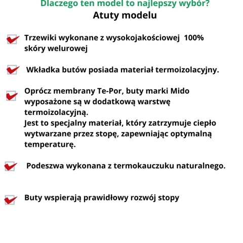 Mido ocieplane trzewiki Lisek różowy wodoodporne Mido ocieplane trzewiki Lisek różowy wodoodporne