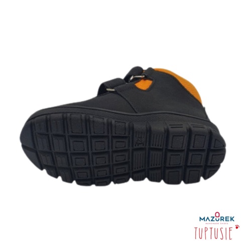 Śniegowce Mazurek Black/Orange 1360 Śniegowce Mazurek Black/Orange 1360