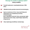Mazurek trzewiki ocieplane malina czerwone zima r