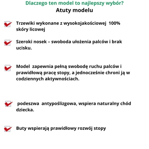 Trzewiki Mazurek skóra khaki ciepłe jesień zima Trzewiki Mazurek skóra khaki ciepłe jesień zima